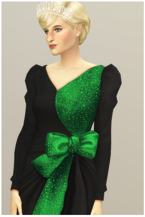 Sims 4 Princess of Dress II at Rusty Nail