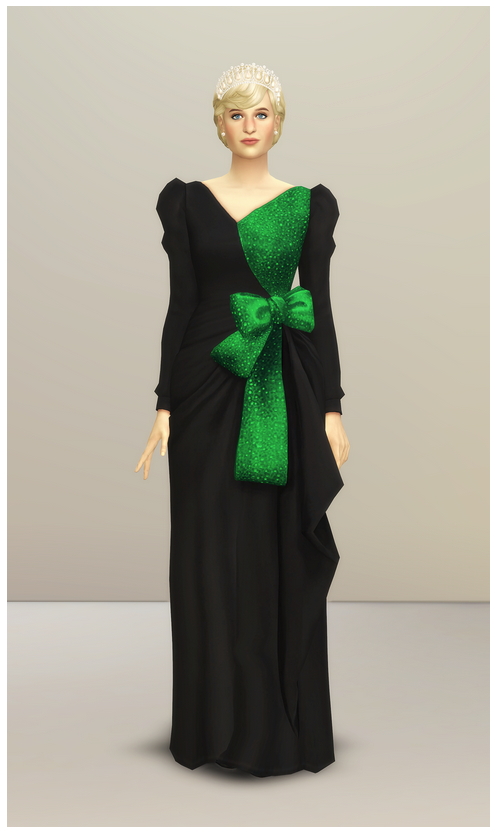 Sims 4 Princess of Dress II at Rusty Nail