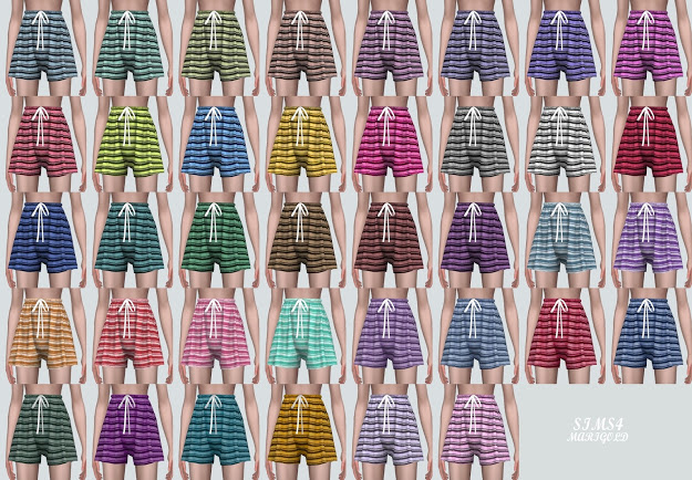 Sims 4 Summer Shorts V2 at Marigold