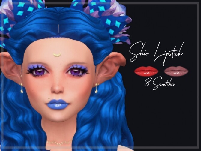 Sims 4 Shio Lipstick by Reevaly at TSR