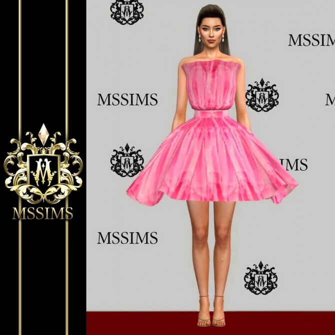 Sims 4 LONG & SHORT GOWN (P) at MSSIMS