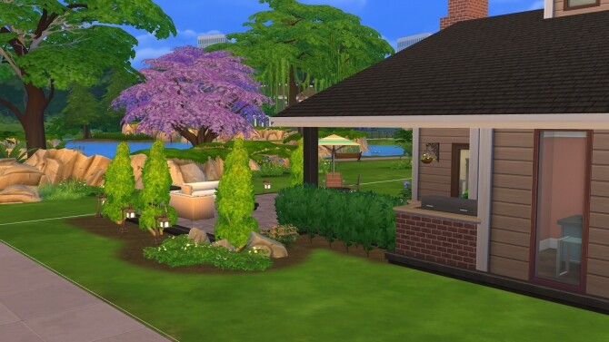 Sims 4 Bainbridge house by SimplySimlish at Mod The Sims