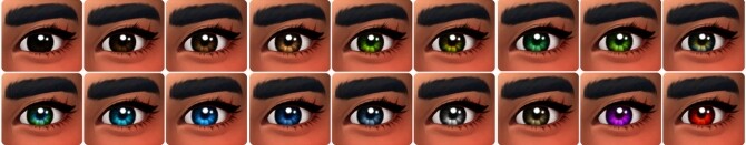 Sims 4 Updated Eyes by namea at Simandy