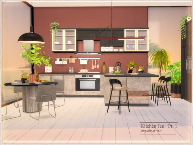 Sims 4 Kitchen Jen Part 1 by ung999 at TSR