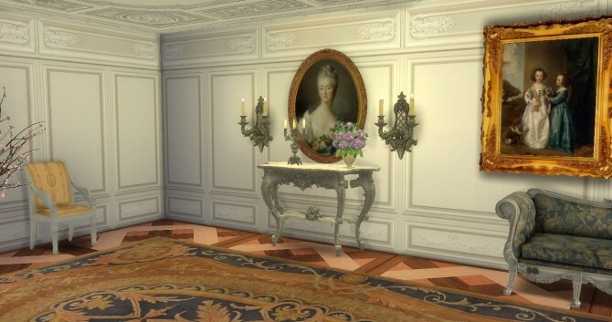 Sims 4 Trianon Wall Set 3 For TS4 at Regal Sims