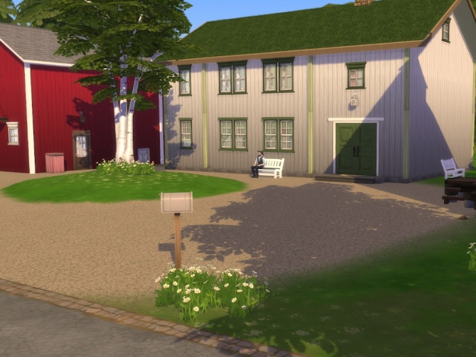 Landsem prestegard (Landsem parsonage) at KyriaT’s Sims 4 World » Sims ...