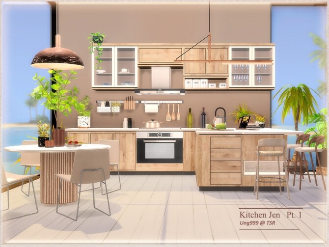 Sims 4 Kitchen Jen Part 1 by ung999 at TSR