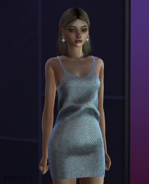 Sims 4 MoonLight Dress at BritSims 4