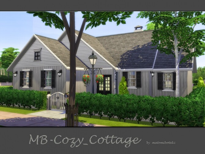 Sims 4 MB Cozy Cottage by matomibotaki at TSR