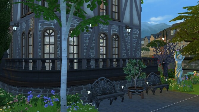 Sims 4 Le Vampirillyque bar by xmathyx at Mod The Sims