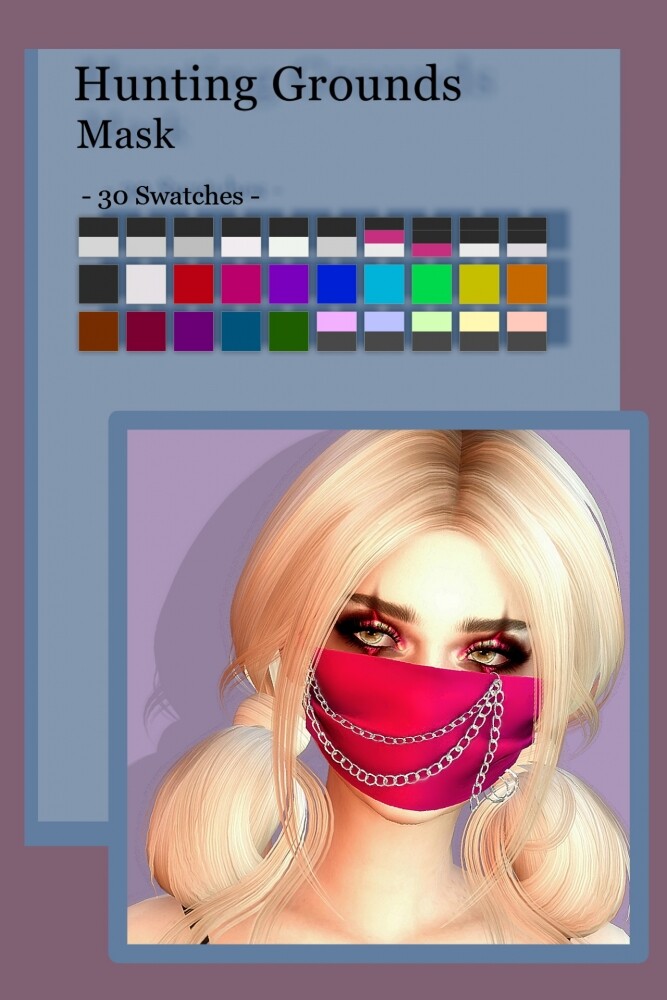 Sims 4 Hunting Grounds Mask at EvellSims