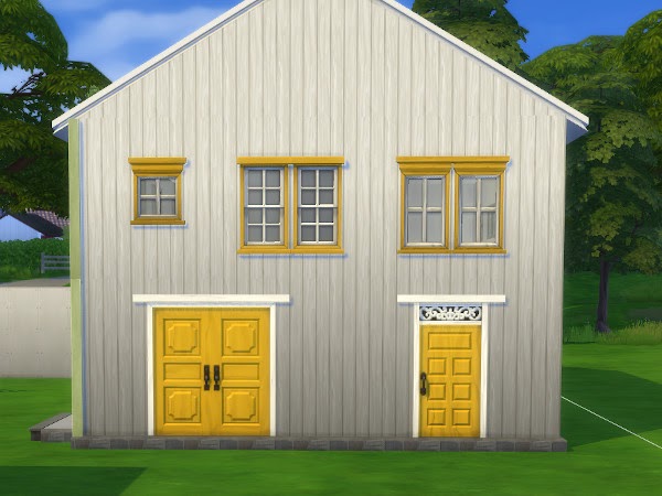 Sims 4 Landsem doors and windows at KyriaT’s Sims 4 World