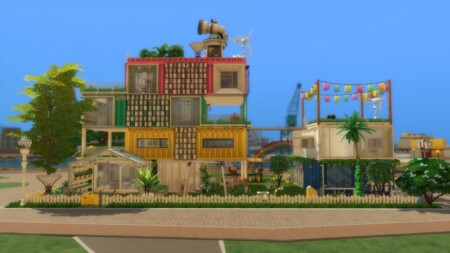 Rainbow’s House No CC by mamba_black at Mod The Sims