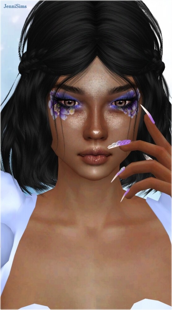 Sims 4 Dance of the East eyeshadow at Jenni Sims