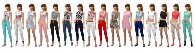 Sims 4 EP08 CROPPED TOP at Sims4Sue