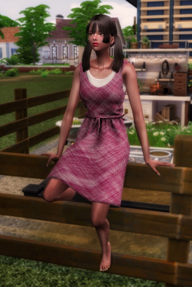 Sims 4 Homeware Dress at L.Sim