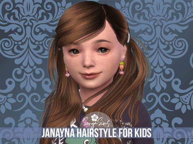 Sims 4 Janayna & Avery hairs at Sonya Sims
