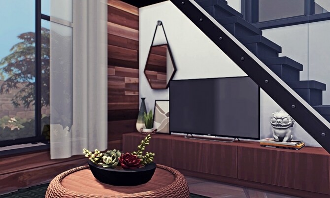 Sims 4 Eco Chic Container Home by Sooky