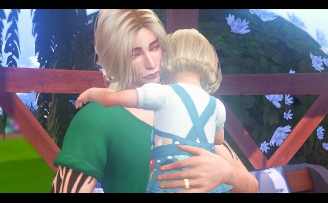Sims 4 Little one poses at Rethdis love