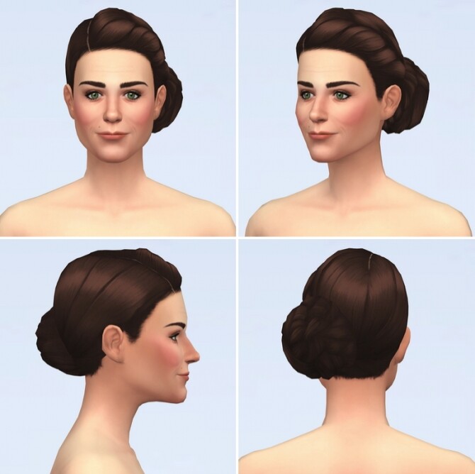 Sims 4 Duchess of Blue Hair at Rusty Nail
