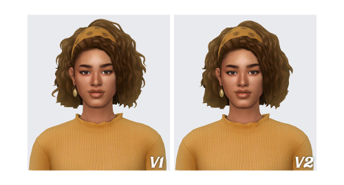 Sims 4 HILARY hair by SimsTrouble