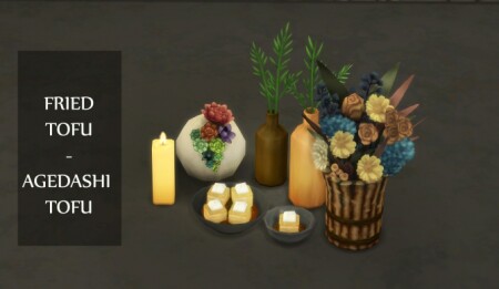 FRIED TOFU / AGEDASHI TOFU at Icemunmun