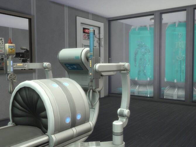 Sims 4 Underground Robot Laboratory by asia73221 at TSR