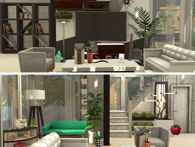 Sims 4 Fernanda house by melapples at TSR