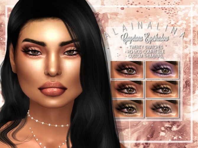 Sims 4 Cayetana Eyeshadow (P) at AlainaLina
