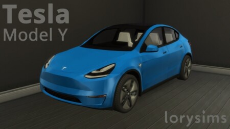 Tesla Model Y at LorySims