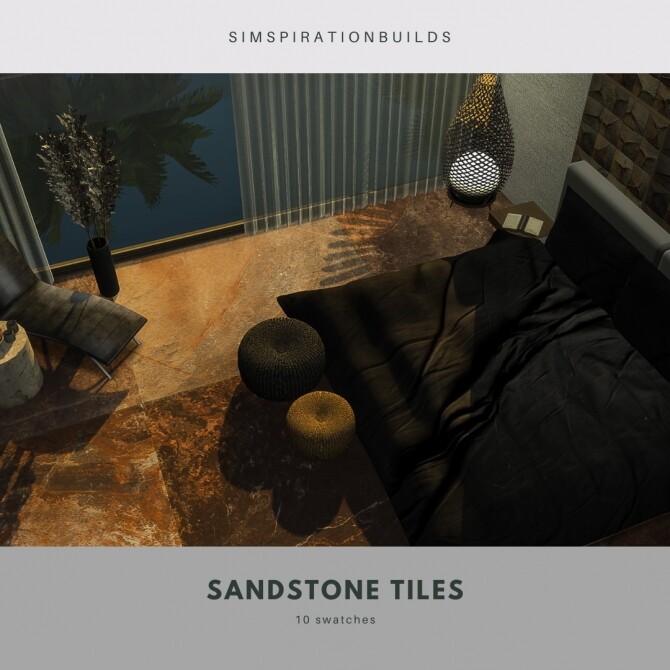 Sims 4 Sandstone Tiles at Simspiration Builds