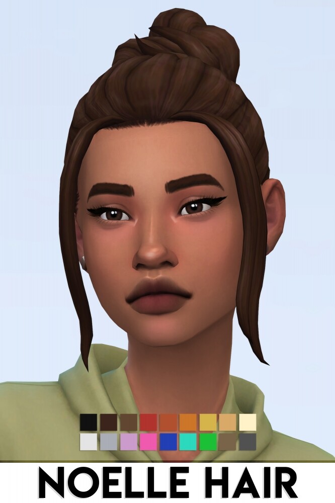 Sims 4 NOELLE HAIR at Vikai