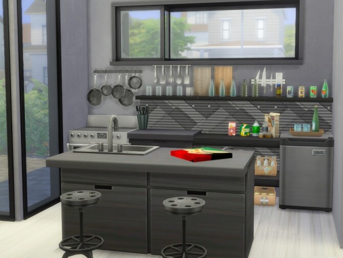 Sims 4 Eco Container Home by Summerr Plays at TSR