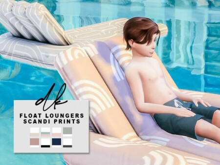 Float Loungers at DK SIMS