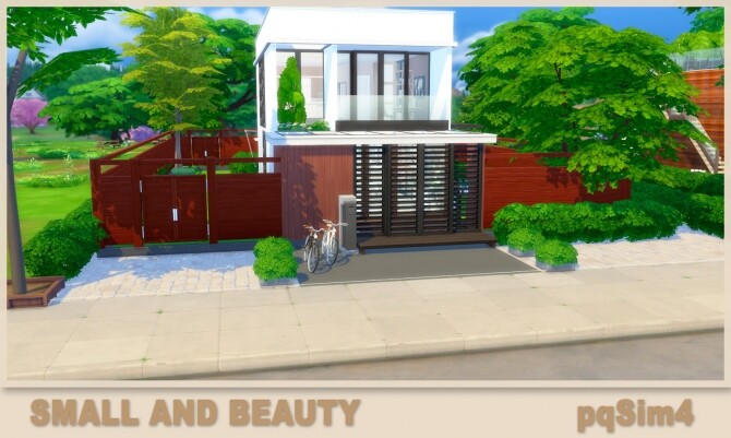 Sims 4 Small and Beauty Home at pqSims4