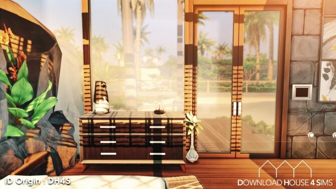 Sims 4 Ultra Modern Beach House at DH4S
