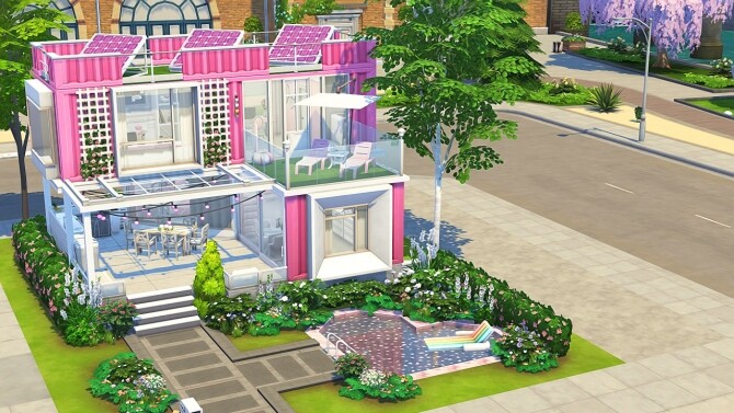Sims 4 BARBIE’S DREAM CONTAINER at Aveline Sims