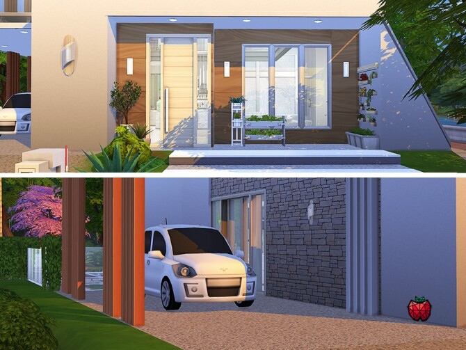 Sims 4 Aileen house no cc by melapples at TSR