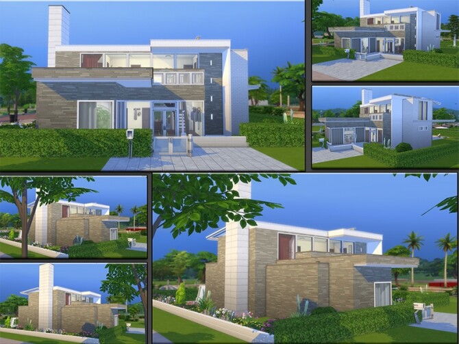 Sims 4 MB Stepped Building by matomibotaki at TSR