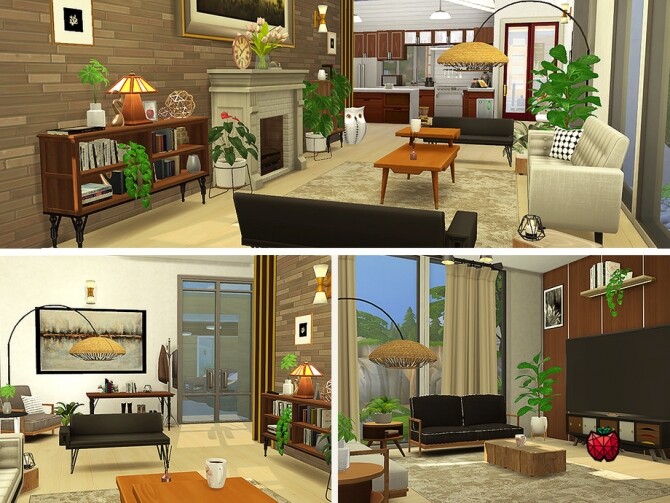Sims 4 Monica Home by melapples at TSR