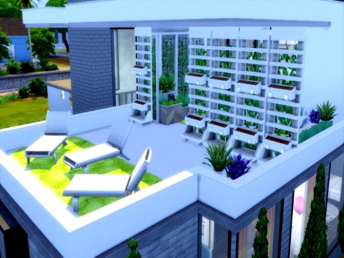 Sims 4 Miranda house by GenkaiHaretsu at TSR