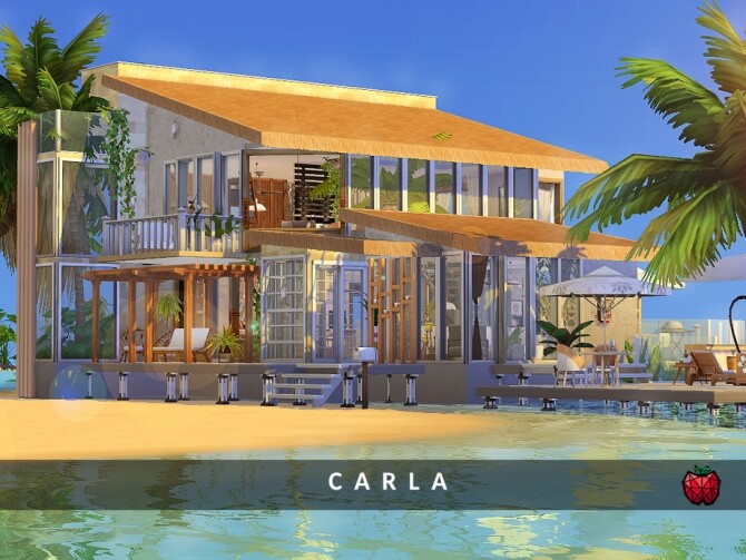 Sims 4 Carla house by melapples at TSR