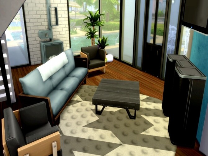 Sims 4 Miranda house by GenkaiHaretsu at TSR