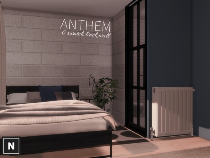 Sims 4 Anthem Walls by Networksims at TSR