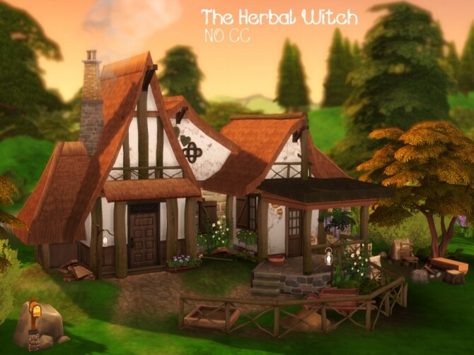 Sims 4 The Herbal Witch by VirtualFairytales at TSR