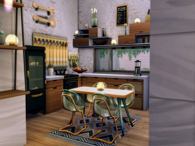 Sims 4 Rockridge Eco Machine Home by LJaneP6 at TSR