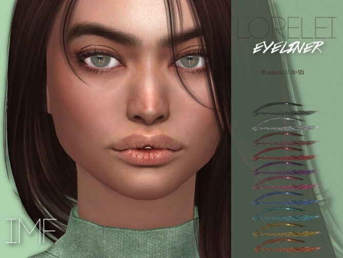Sims 4 IMF Lorelei Eyeliner N.95 by IzzieMcFire at TSR