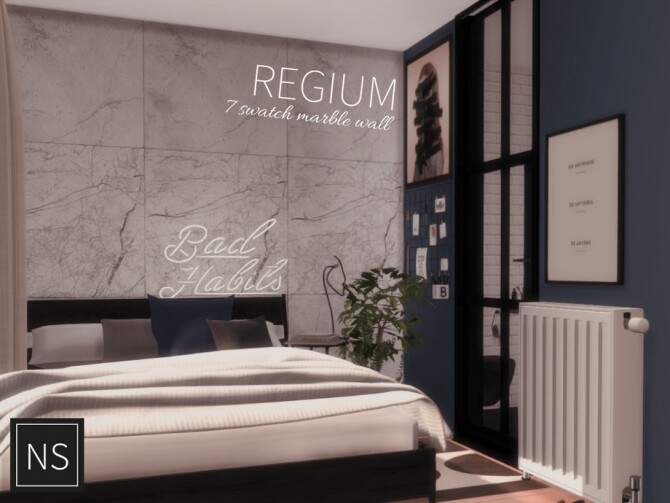 Sims 4 Regium Walls by networksims at TSR