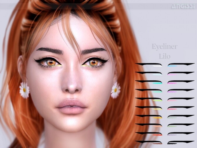 Lilo Eyeliner by ANGISSI at TSR » Sims 4 Updates