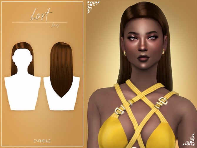 Sims 4 Lost Hairstyle by EnriqueS4 at TSR